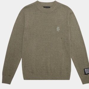 $259 KSUBI Vintage Dollar Knit Crew Surplus Sz XS